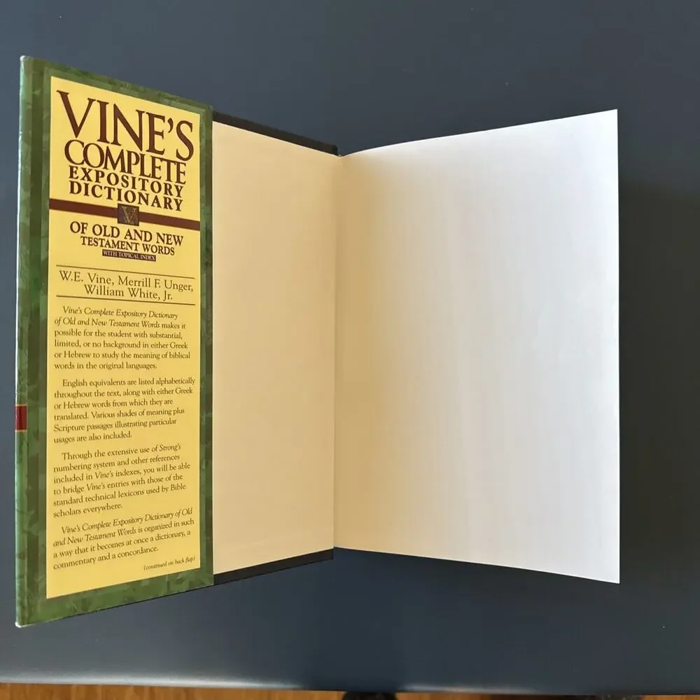 Vine's Complete Expository Dictionary of Old and New Testament Words